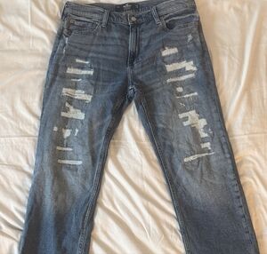 Men's Hollister Vintage Straight Blue Denim
